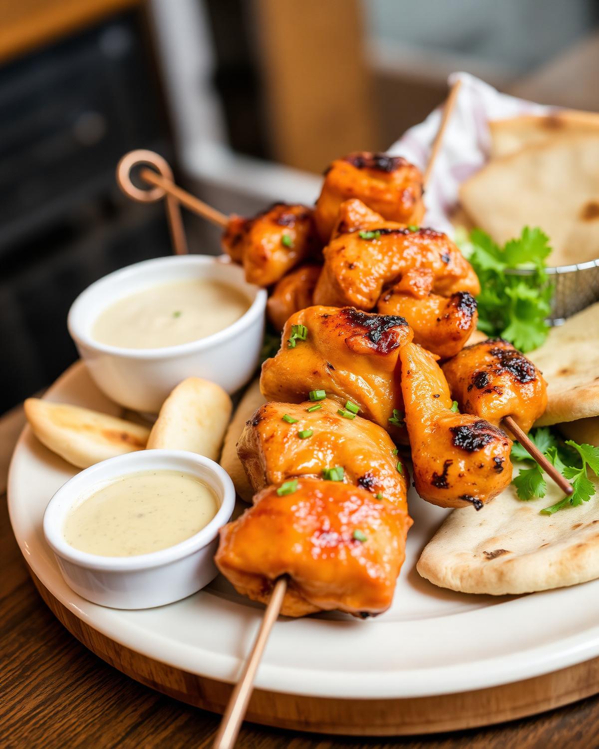 Brochettes de poulet shish taouk